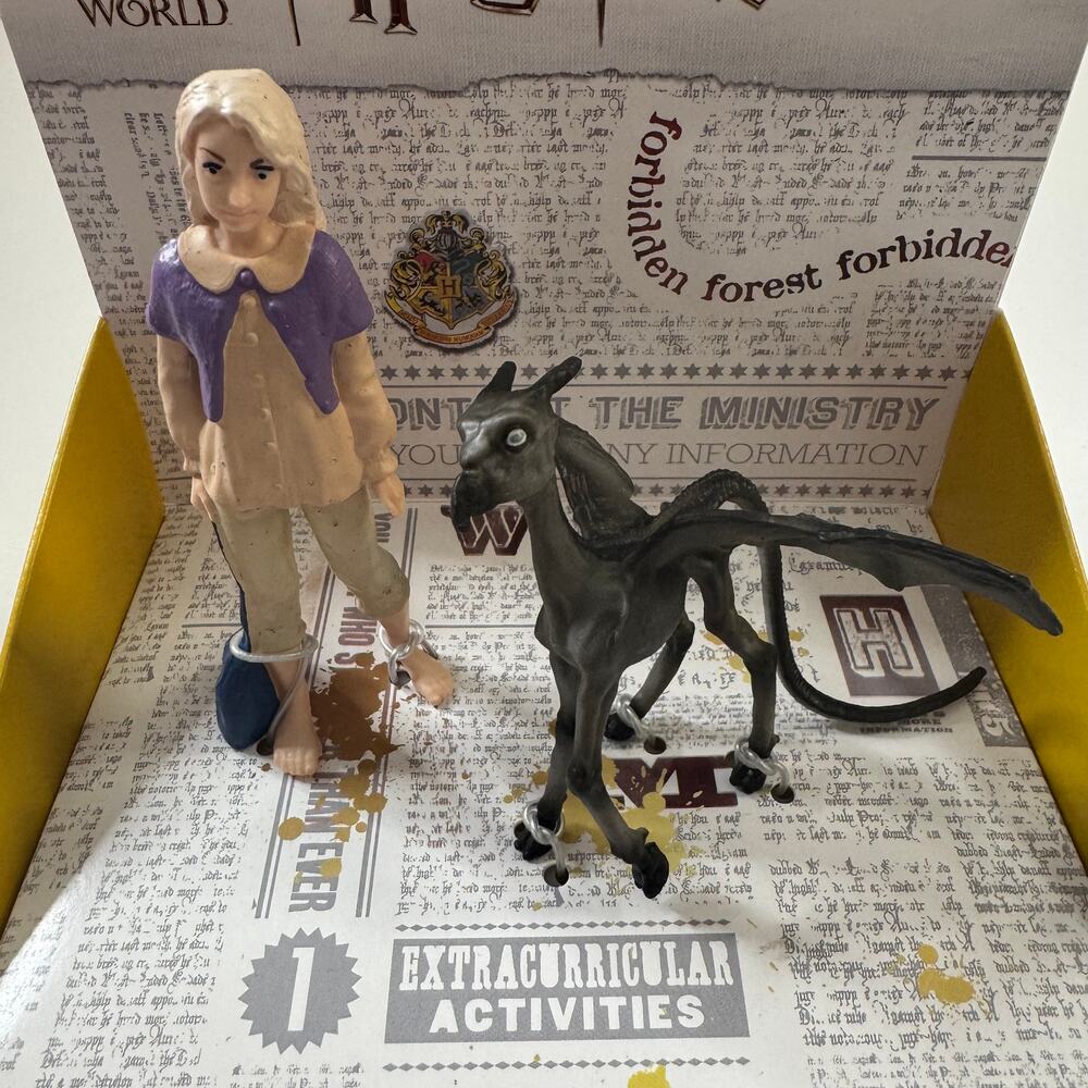NEW SCHLEICH Wizarding World Harry Potter Luna Lovegood & Baby Thestral 42636 - Picture 3 of 5